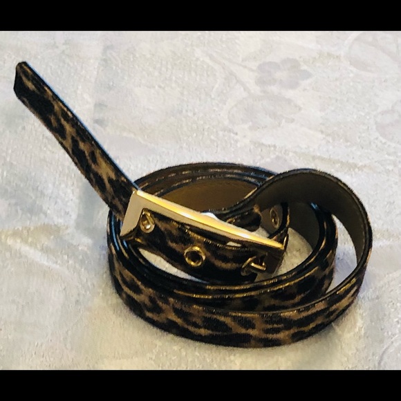 Leopard Print Belt - Picture 1 of 1